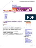 6 Formas de Matar Procesos en Ubuntu