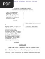 Anthony Hill Wrongful Death Lawsuit
