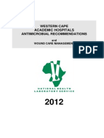 Antibiotic Recommendations Wc 2012