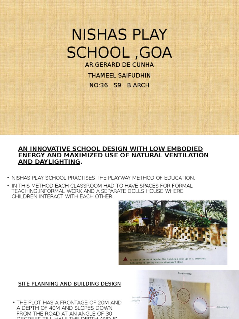 Nishas Play School, Goa | PDF | Roof | Flooring