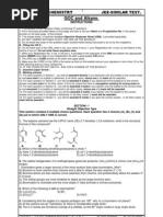 JEE -similar test paper  Goc & Alkane by S.K.sinha See Chemistry Animations at sinhalab.com