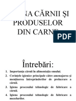 Igiena Carnii Produse Carne