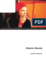 Judith Mayne - Claire Denis (Contemporary Film Directors)