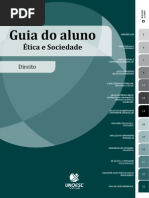 Guia Aluno Ética e Sociedade Direito 2013-2