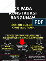 K3 Pada Kontruksi Bangunan