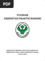 Download 11 Standar Akreditasi Praktik Mandiri_Agustus 2015 by Sufa Pengen Cari Ilmu SN289400505 doc pdf
