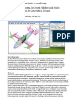 Parametric Geometry For Multi Fidelity and Multi Discipline Analysis in Conceptual Design