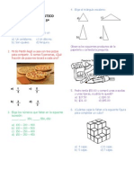 Examen Diagnostico Matematicas PDF