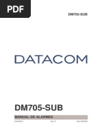 204.0094.01 - DM705-SUB - Manual de Alarmes