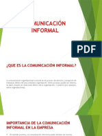 Comunicacion Informal