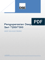 Instruksi Manual Pengoperasian Deep Sea Seri 7200-7300