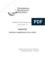 Historia y evolución de los centros comerciales en el Perú