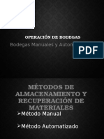 Bodegas Manuales y Automatizadas