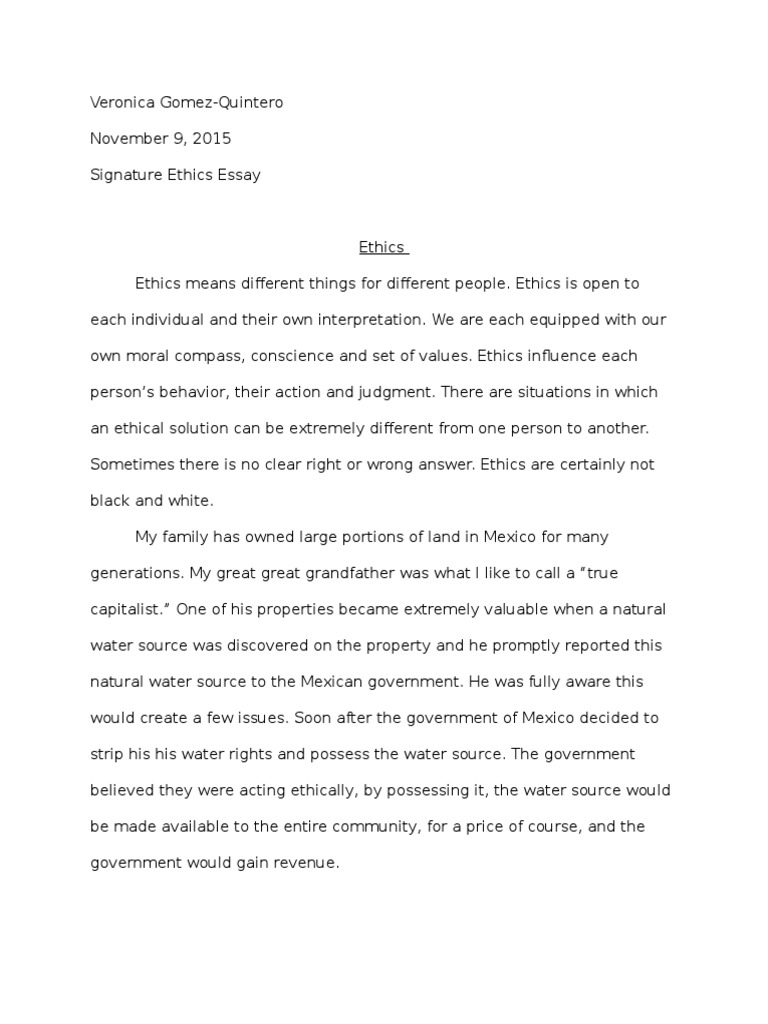Vgq Ethics Pdf Social Institutions Social Science