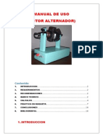 Manual de Uso Maqueta Rotor(Acabado)