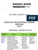 1 Materi Kuliah I Asam Nukleat 28-02-2012