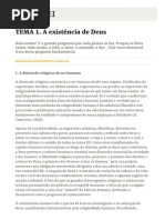 01 - A Existência de Deus - Resumo dos ensinamentos Católicos.pdf
