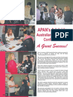 Adelaide Australian Aesthetics Conference Report 2013
