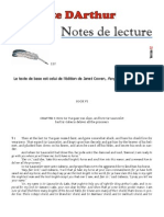“Le Morte DArthur” : Notes de lecture ; volet 110