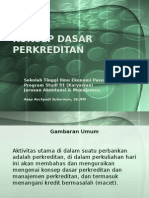 Konsep Dasar Perkreditan