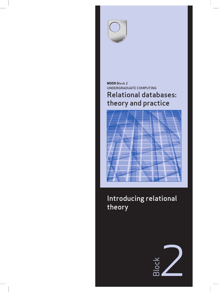 Block 2 | PDF | Relational Model | Relational Database
