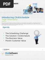 Introduction To ClickSchedule