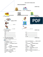 Test Clasa A 4a