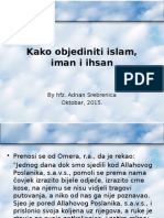 Kako Objediniti Islam, Iman i Ihsan