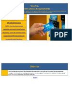 Visa PED Requirements 2013