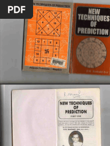 New Techniques of Prediction by Seshadri Iyer (RARE ASTROLOGY BOOK)