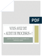 Processus Audit et méthodologique 