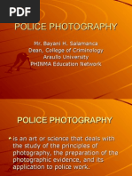 Police Photography Presentation