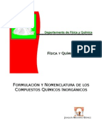 Formulacion compuestos inorganicos