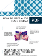 How To Make A Pop Music Digipak