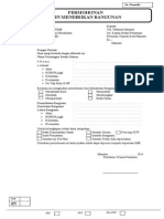 Formulir Permohonan Izin Mendirikan Bangunan IMB