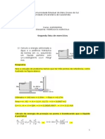 2 Lista de Exercicios15.11.2014 Gabarito