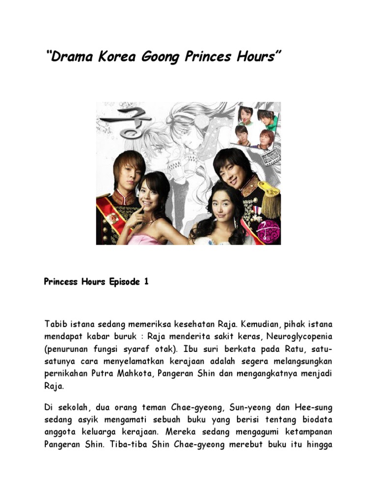 Sinopsis Drama Korea GOONGdoc