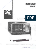 Ifr A7550 Spectrum Analyzer SM