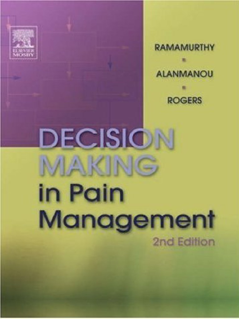 Decision Making in Pain Management PDF Analgesic Opioid