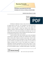 CARVALHO, D. S S. Subjetivismo e Movimentos Sociais