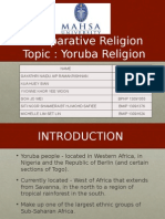 Yoruba Religion and Beliefs