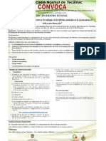 CONVOCATORIA ENCUENTRO ESTATAL