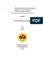 Download Analisis Faktor-faktor Yang Mempengaruhi by fitri annisa SN289464146 doc pdf