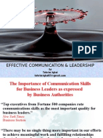 Effective Communication Skills for Leaders