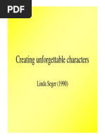 Linda-Seger Building of Characters