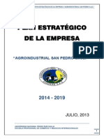 PLANEAMIENTO ESTRATEGICO AGROSAN