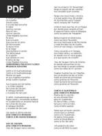 Letra de la Canción 