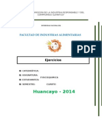 Ejercicios Resueltos de Fisicoquimica