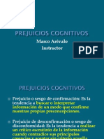 Prejuicios Cognitivos Por Marco Arévalo (7!11!2015)