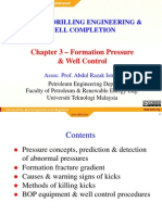 CH 3 - Formation P Well Control Lecture Note